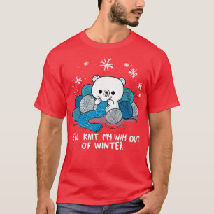 Polar Bear Knitter T-Shirt