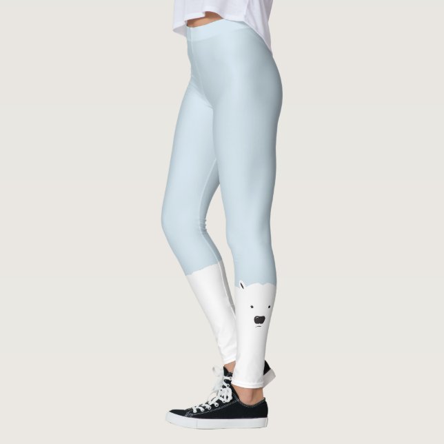 Polar Bear Leggings (Left)