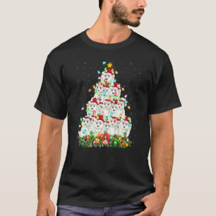 Polar Bear Lover Matching Santa Polar Bear Christm T-Shirt