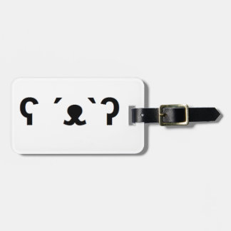 Polar Bear Luggage Tag