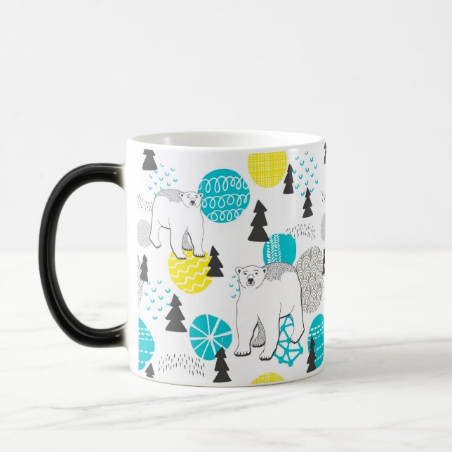 Polar bear magic mug (Left)