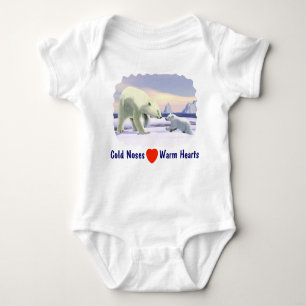Polar Bear - Mama Nose Best Baby Bodysuit