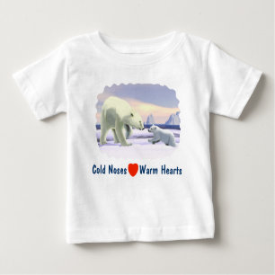Polar Bear - Mama Nose Best Baby T-Shirt