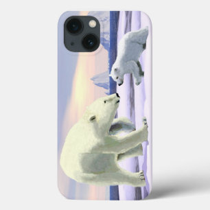 Polar Bear - Mama Nose Best iPhone 13 Case