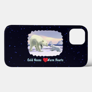Polar Bear - Mama Nose Best iPhone 13 Case