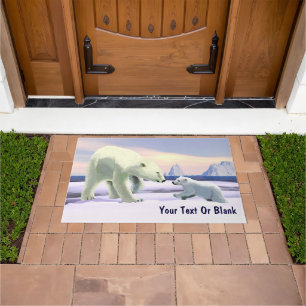 Polar Bear - Mama Nose Best Doormat