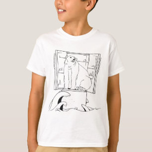 Polar bear melting ice T-Shirt