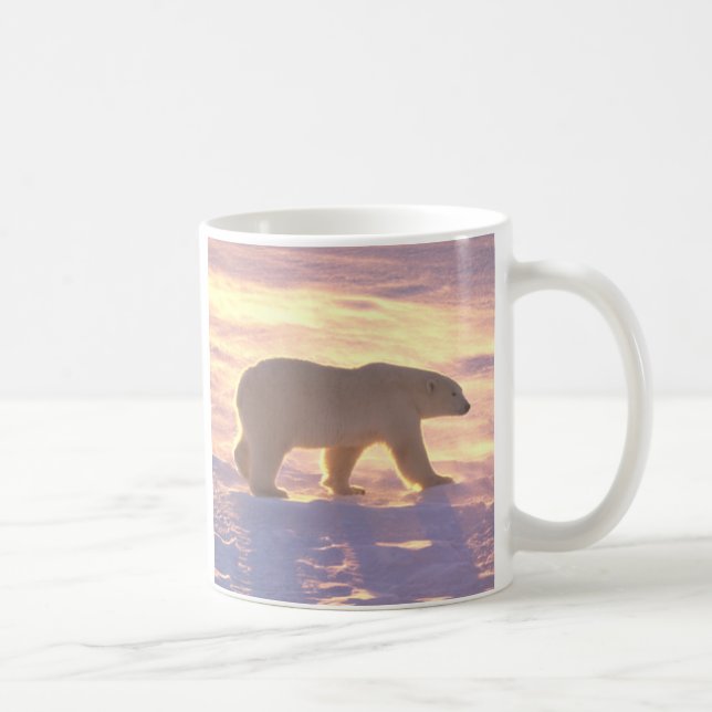 Polar Bear Morn 3 Coffee Mug (Right)