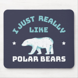 Polar Bear Mouse Pad