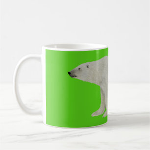 Polar Bear Mug Green