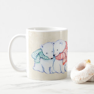 POLAR BEAR MUG.  POLARBEAR GIFT COFFEE MUG
