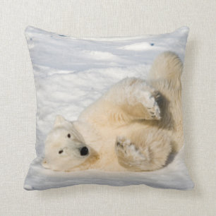 Polar Bear near Hudson Bay Cushion