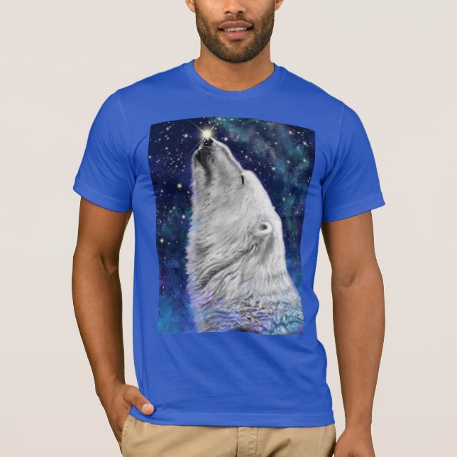 Polar Bear Night T-Shirt (Front)