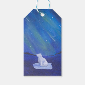 Polar Bear & Northern Lights Gift Tags