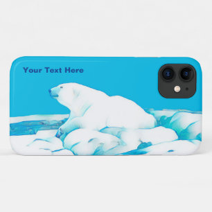 Polar Bear On Ice iPhone 11 Case