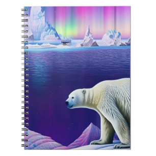 Polar Bear on Ice Notebook