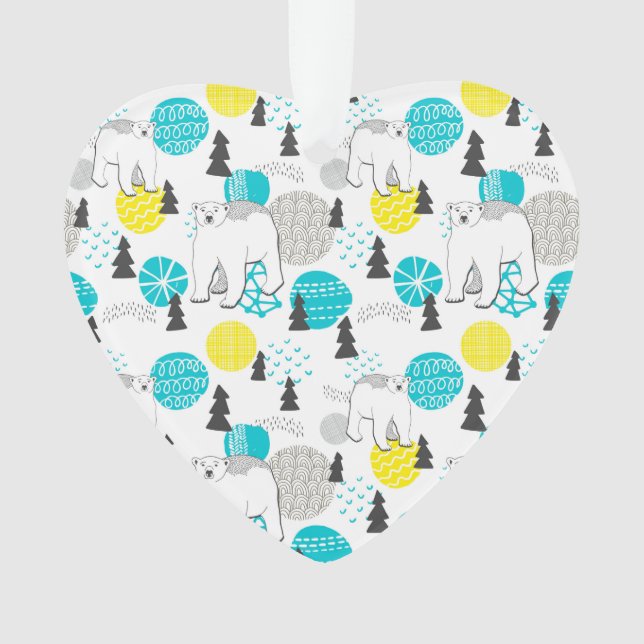 Polar bear ornament (Front)