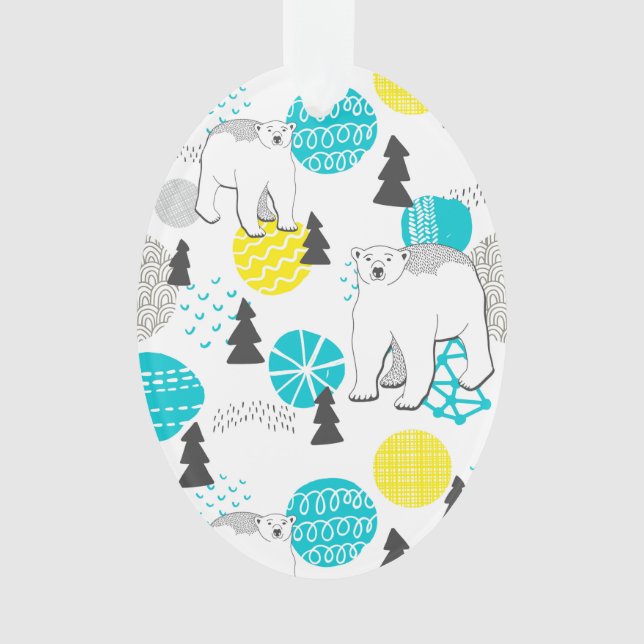 Polar bear ornament (Front)