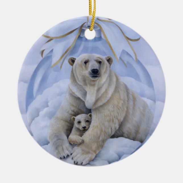 Polar Bear Ornament (Front)