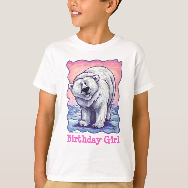 Polar Bear Party Centre T-Shirt (Front)