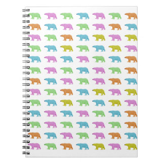Polar Bear Pattern Notebook