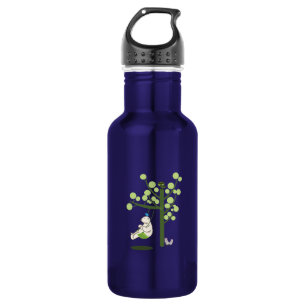 polar bear play a swing 532 ml water bottle