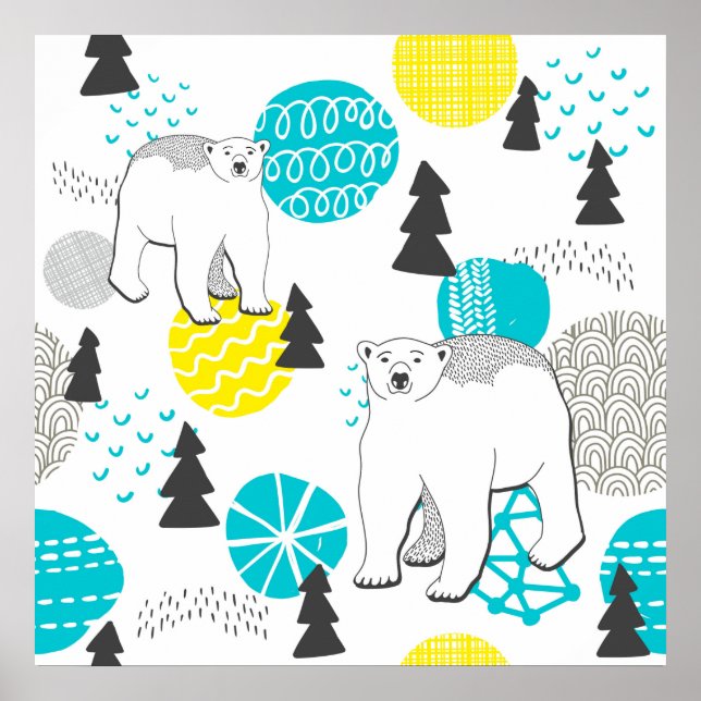 Polar bear poster (Front)