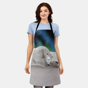 Polar Bear Resting Apron