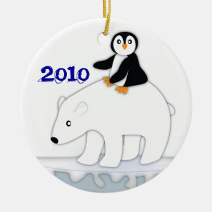 Polar Bear Ride Ornament