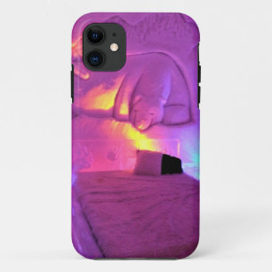 Polar Bear Room at Hotel de Glace, Quebec, Canada iPhone 11 Case
