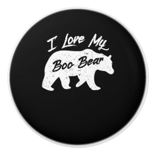 Polar Bear Spirit Bear Halloween Animal Lover Ceramic Knob
