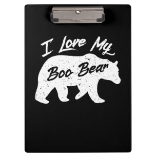 Polar Bear Spirit Bear Halloween Animal Lover Clipboard