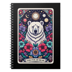 Polar Bear Spirit Tarot Card Notebook