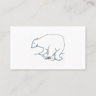 Polar Bear standard business card