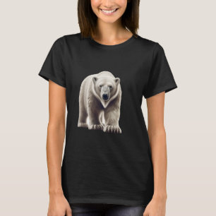 Polar Bear T-Shirt Arctic Wildlife Bear Lover
