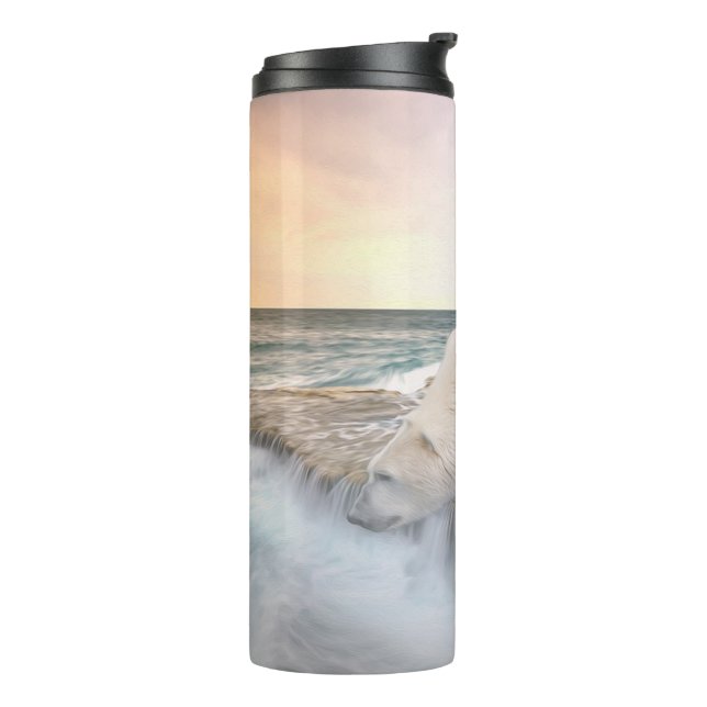 Polar Bear Thermal Tumbler (Rotated Left)