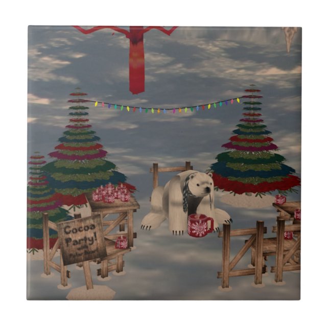 Polar Bear Tile (Front)