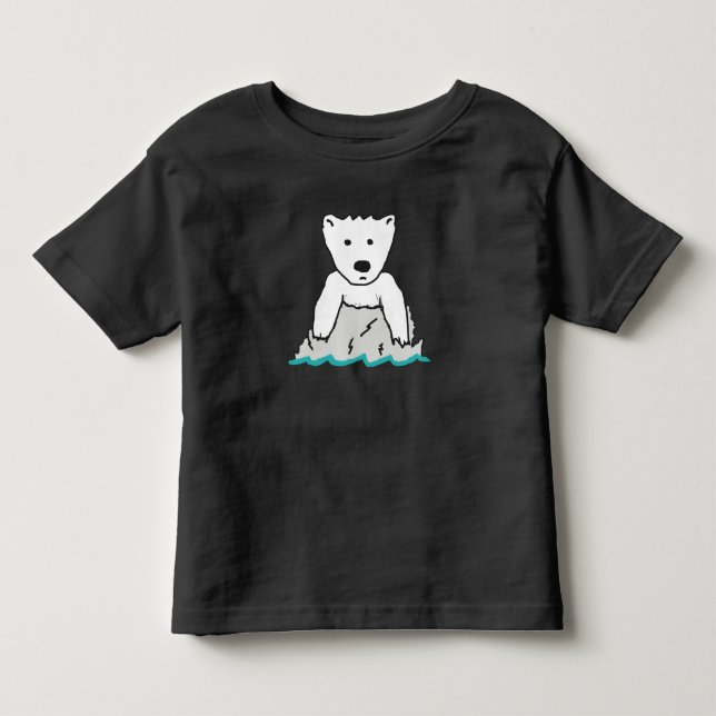 Polar Bear Toddler T-Shirt (Front)