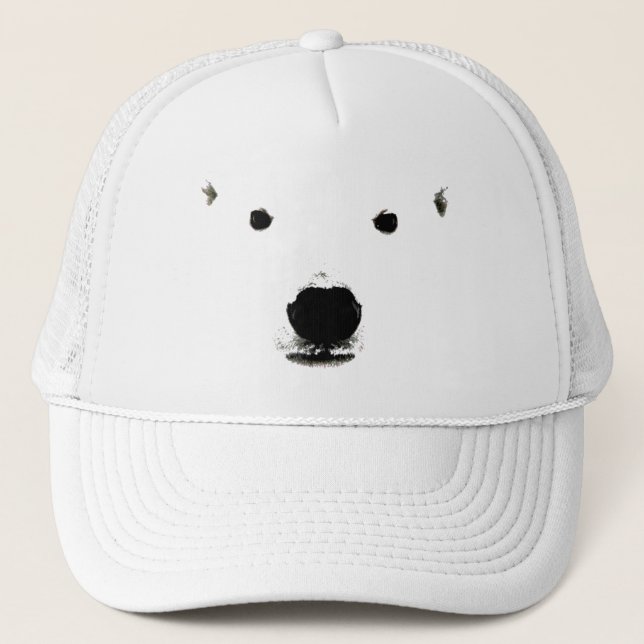 Polar Bear Trucker Hat (Front)