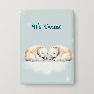 Polar Bear Twins Baby Shower