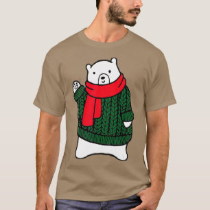 Polar Bear Ugly Christmas Sweater Winter