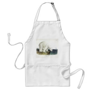 Polar Bear (Ursus Maritimus), Audubon's Quadrupeds Standard Apron