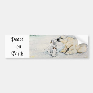 Polar Bear Westies Bumper Sticker
