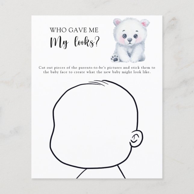 Polar bear - Who gave me my looks game (Front)