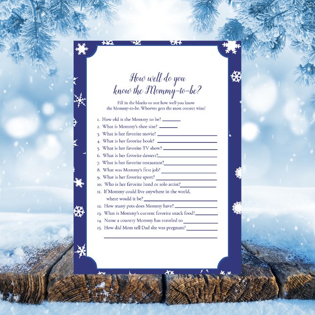 Polar Bear Who Knows Mummy Best Baby Shower Game (Creator Uploaded)