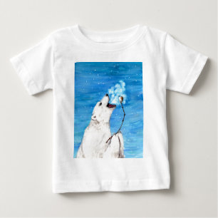 Polar Bear with Toasted Marshmallow Baby T-Shirt