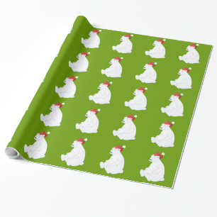Polar bear wrapping paper. paper
