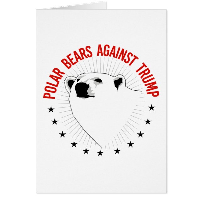Polar Bears Against Trump (Front)
