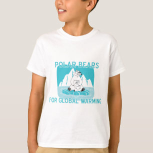 Polar Bears For Global Warming T-Shirt