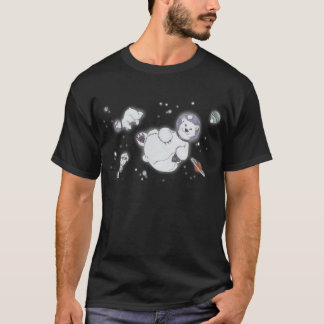 Polar Bears In Space! T-Shirt